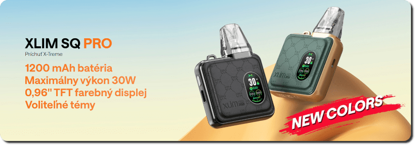 Elektronická cigareta Oxva Xlim SQ Pro - banner