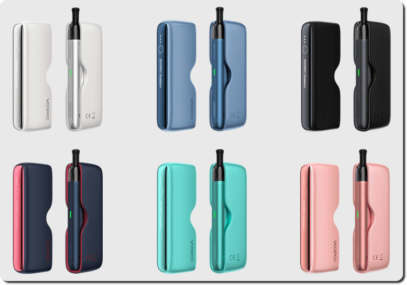 Baner farieb e-cigariet Voopoo Doric Galaxy