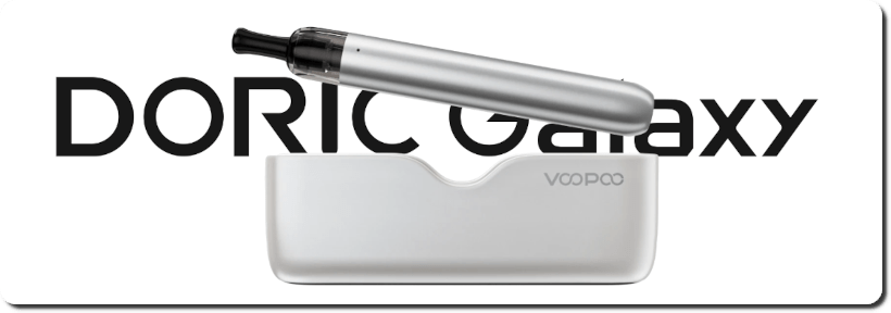Elektronická cigareta Voopoo Doric Galaxy - banner popisu