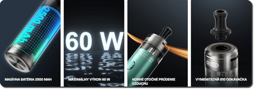 banner-elektronických-cigariet-Doric-60-Pro-detaily-min