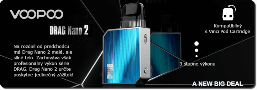 Banner e-cigarety Voopoo Drag Nano 2