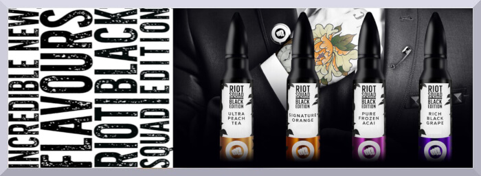 Longfill príchute Riot Squad, séria Black Edition - web banner