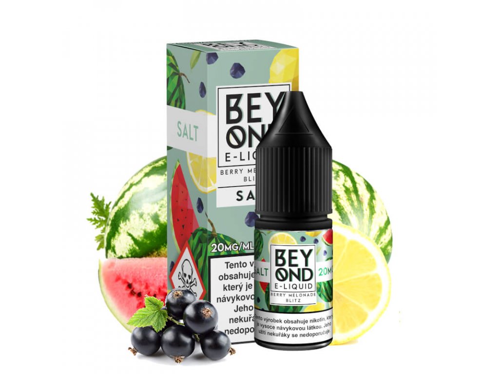 beyond berry melonade salt liquid 10ml ovocie