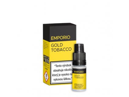 e liquid emporio gold tobacco 10 ml