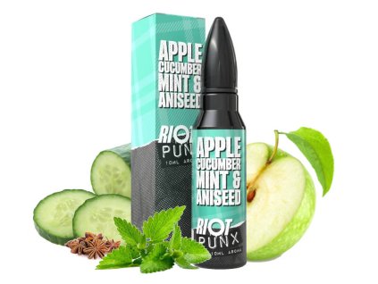longfill prichut riot squad apple cucumber mint aniseed 10 ml