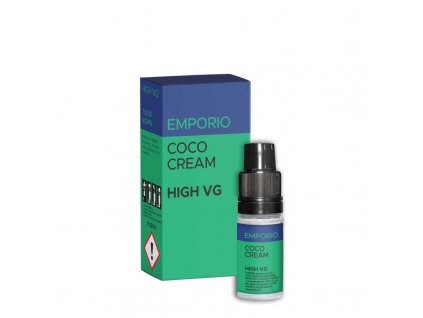 e liquid emporio coco cream high vg 10 ml 0 mg
