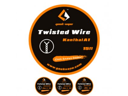 geekvape odporovy drot twisted kanthal a1 4,5 m