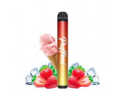 vaporesso tx600 strawberry ice cream jednorazova elektronicka cigareta