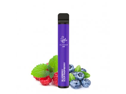 elfbar 600 blueberry sour raspberry jednorazova elektronicka cigareta