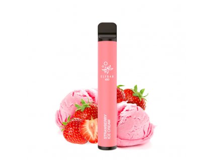 elfbar 600 strawberry ice cream jednorazova elektronicka cigareta