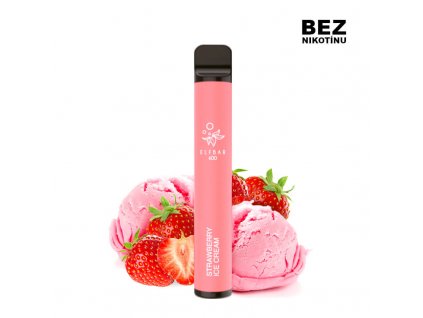 elfbar 600 zero strawberry ice cream jednorazova cigareta