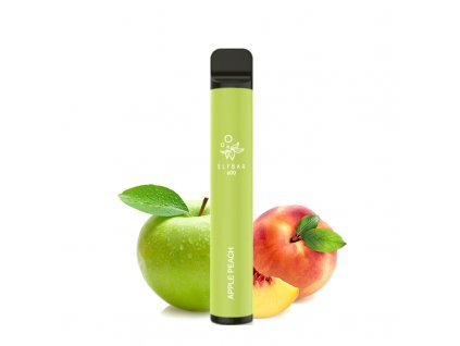 elfbar 600 apple peach jednorazova elektronicka cigareta