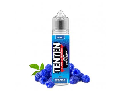 ten ten blue raspberry longfill prichut 20 ml