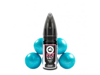 e liquid riot salt bubble gun 10 ml