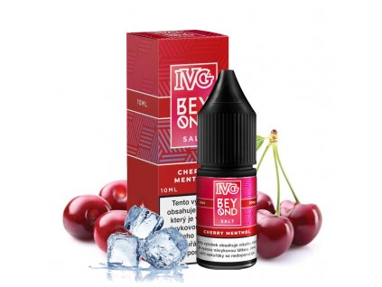 beyond cherry menthol salt liquid 10ml ovocie