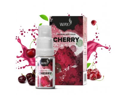 e liquid way to vape cherry 10 ml