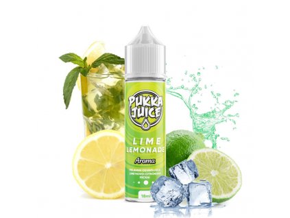pukka juice lime lemonade longfill aroma 18ml s ovocim