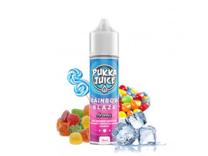 pukka juice rainbow blaze longfill aroma 18ml s ovocim