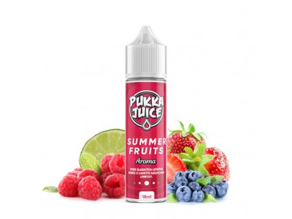 pukka juice summer fruits longfill aroma 18ml s ovocim