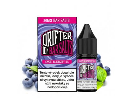 e liquid drifter salt sweet blueberry ice 10 ml nikotin