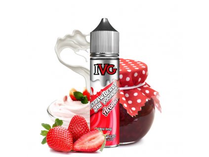 ivg strawberry jam yoghurt longfill aroma 18ml s obrazkom
