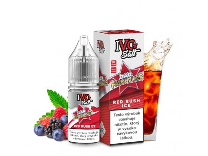 ivg bar favourites red rush ice salt ovocie