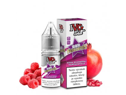 ivg bar favourites sour raspberry pomegranate salt ovocie