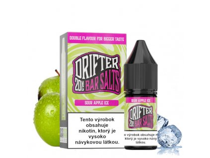 e liquid drifter salt sour apple ice 20 mg ovocie
