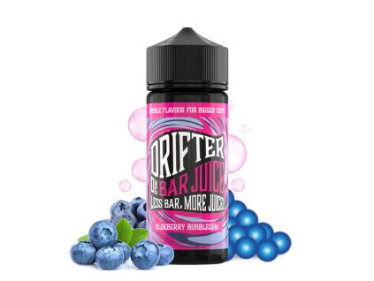 juice sauz drifter bar blueberry bubblegum longfill prichut 24ml ovocie