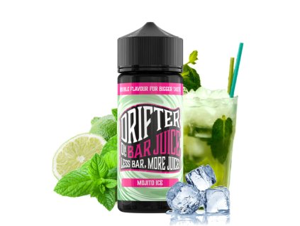 juice sauz drifter bar mojito ice longfill prichut 24ml ovocie