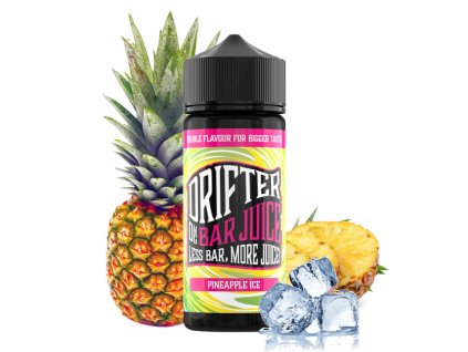 juice sauz drifter bar pineapple ice longfill prichut 24ml ovocie