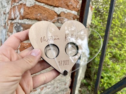 krabička na prstýnky