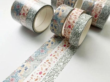 1581 2 sada washi pasek v lese