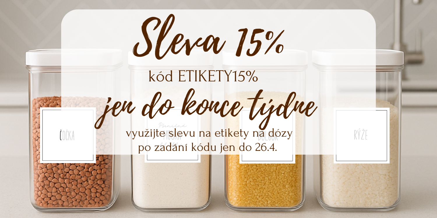 Etikety se slevou