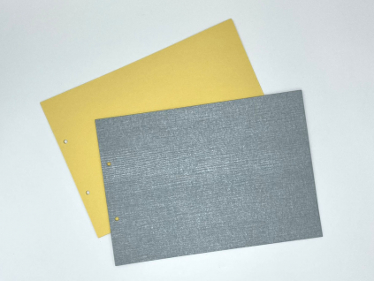 Stříbrné a zlaté papíry do fotoalba (Barva Zlatá, Formát A4)