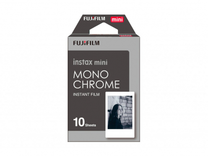 Fujifilm Instax MINI film Monochrome 10 fotek 1