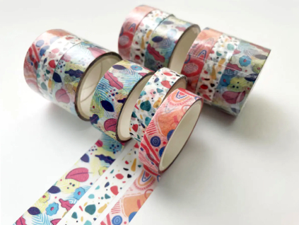 1599 1 sada washi pasek barevny chaos