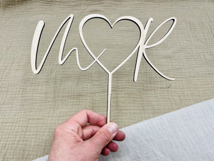 zápich do dortu svatba