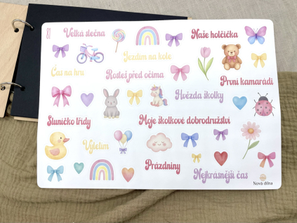 Samolepky pro holčičku