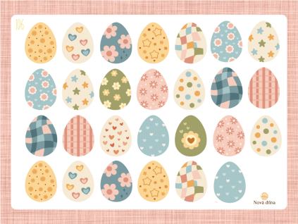 106 Malovaná vajíčka