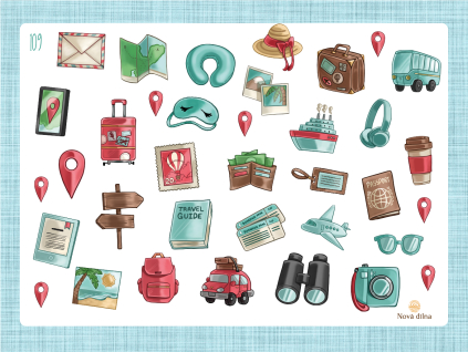 109 cestování iris