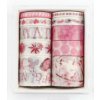 1037 sada 10 washi pasek ruzove s pismeny
