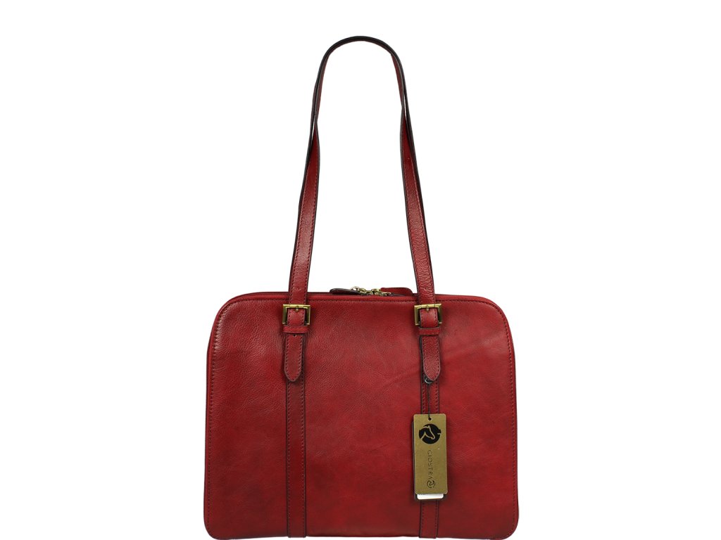 Placida Rossa Italské kožené kabelky