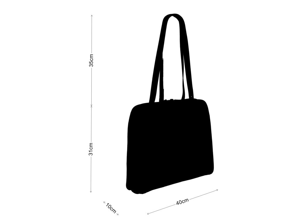 Placida Nera Italské kožené kabelky