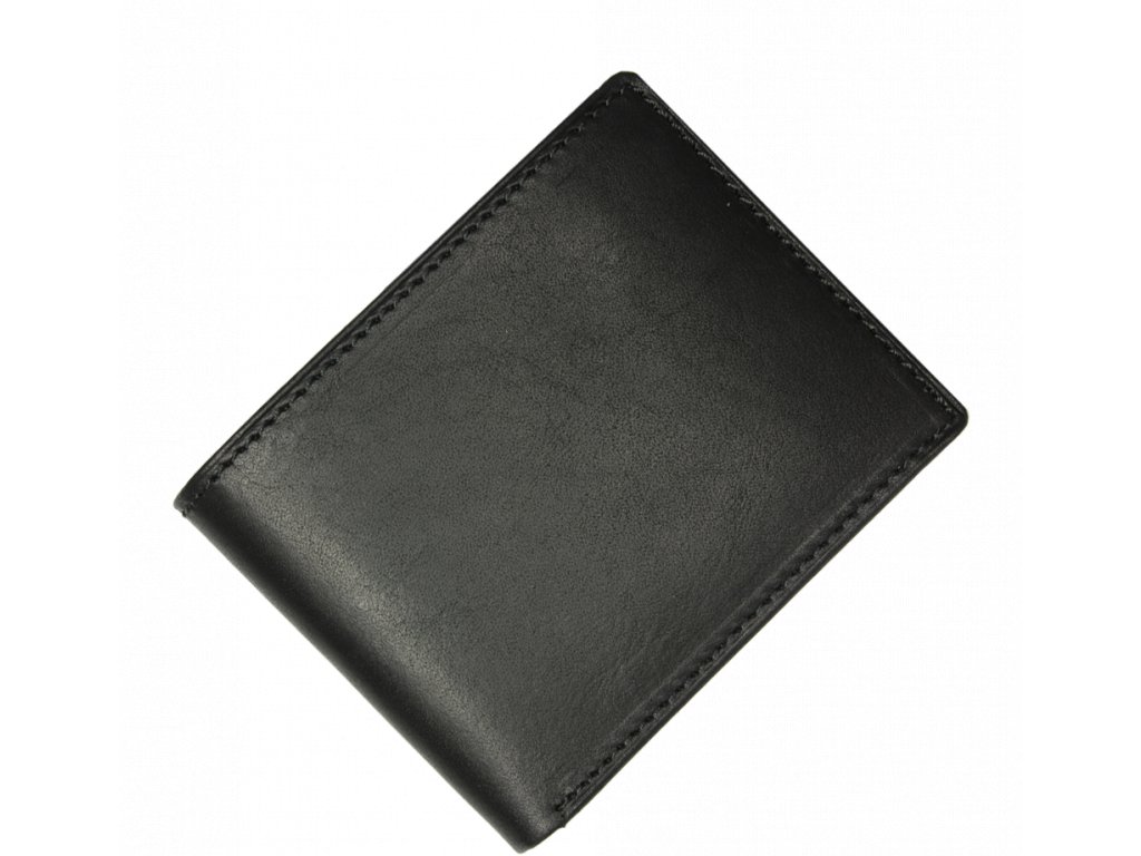 Pánská kožená peněženka OB-8383 Black/TM