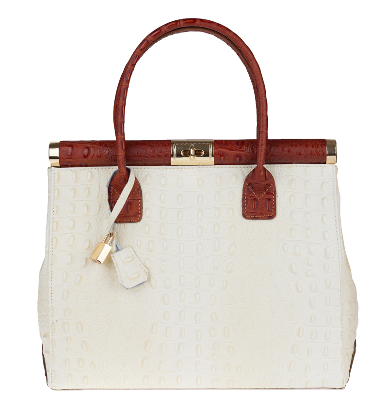 Levně Laureta Beige Camel Cocco