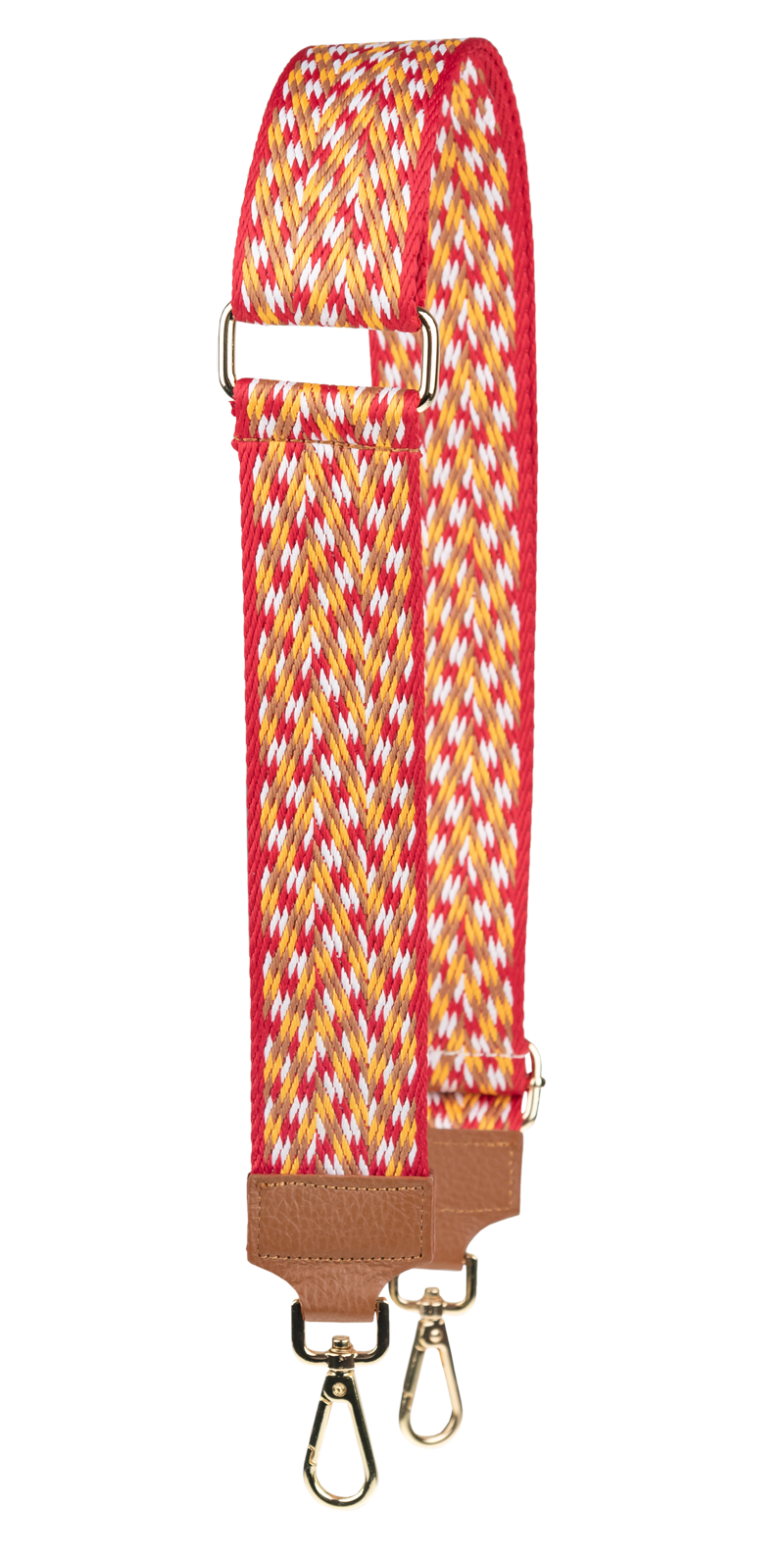 NovaKabelka.cz Látkový přídavný popruh strisce rosso