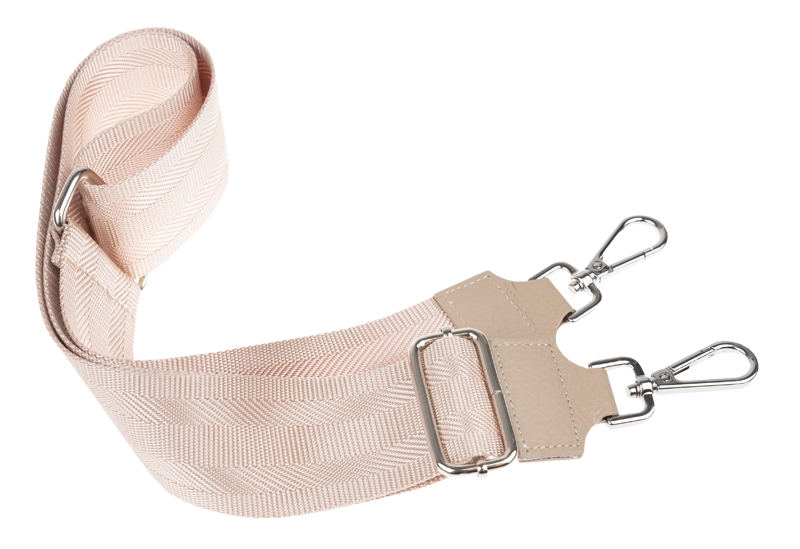 NovaKabelka.cz Látkový přídavný popruh roso argento