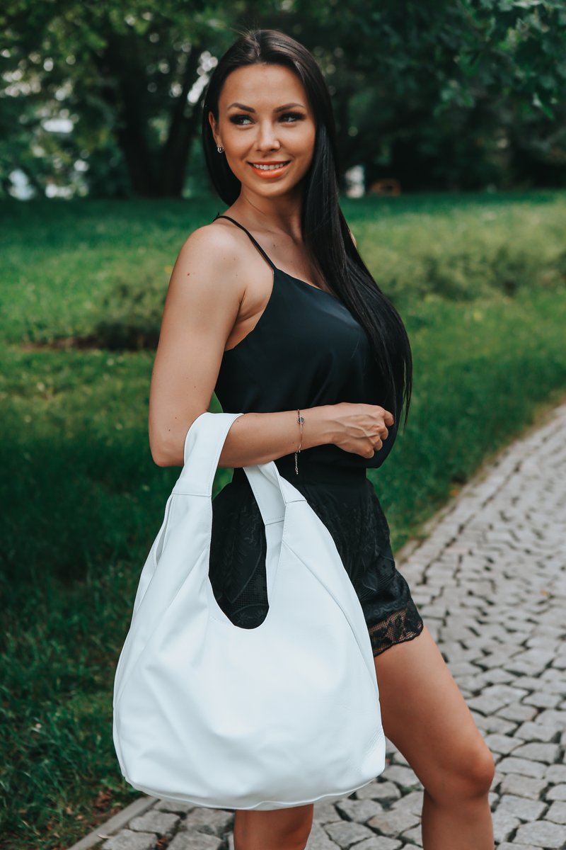 Kožená kabelka Tita Marrone