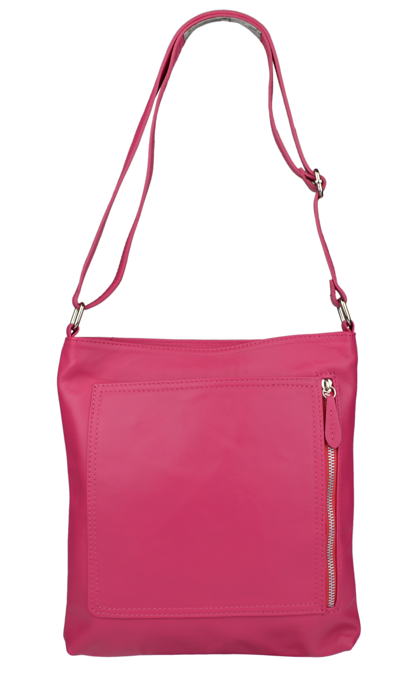 Růžové kabelky crossbody Flora Rosa